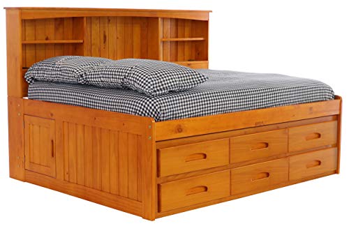 Discovery World Furniture 2123-82193 Daybed, Full, Honey
