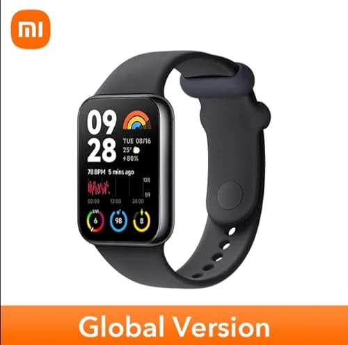 Xiiaomii Smarrt Band 8 Pro com tela AMOLED, GNSS embutido, nova estreia mundial, duração da bateria