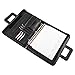 Universal 25650 Zip-Around Padfolio, Vinyl, 14 1/2 x 2 1/2 x 11 1/2, Black