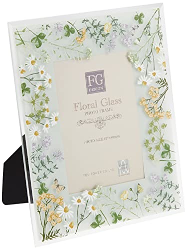 ?????(R)????? Yu-Power Photo Frame/Photo Frame, Green, W 6.3 x H 7.9 x D 0.4 inches (16 x 20 x 1