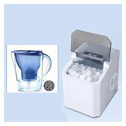 Fabricadora de hielo portátil para hogar y cocina miniatura 5