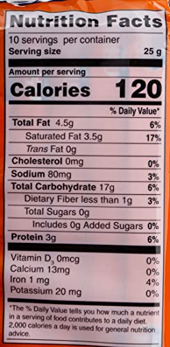 M.Y.San Sky Flakes Crackers Cheese, 10 X 25 gm