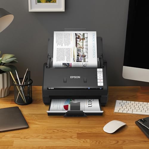 Scanner Documents Epson WorkForce DS 530 II ADF Duplex 45 ppm Wi Fi USB - vue 7