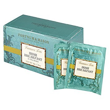 Fortnum and Mason UK Irish Breakfast 25 Count Teabags (1 Pack)