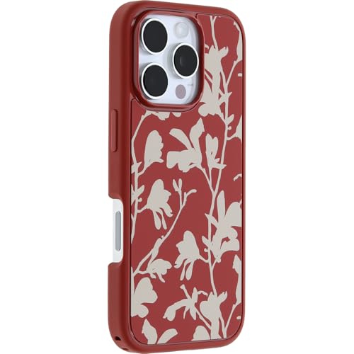 Image of OtterBox iPhone 16 Pro Symmetry Series Case - Autumn Rust - Ultra-Thin, Sleek iPhone Case, Cute & Aesthestic Floral iPhone Case
