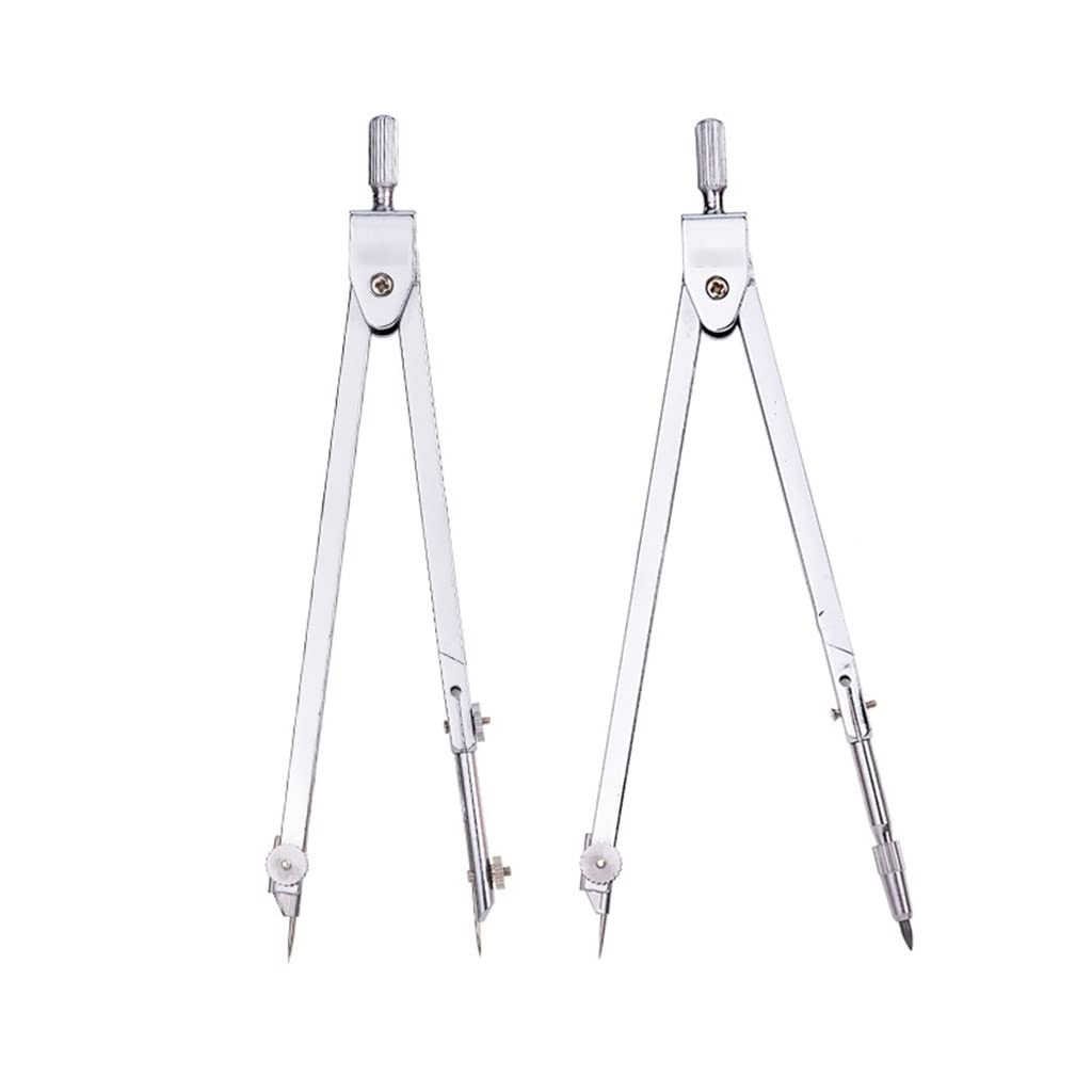 Ensemble de Compas de Dessin Professionnel, réglage de Compas de géométrie, Compas de mathématiques, Outil de Dessin, Dessin, ingénieur, Papeterie pour étudiants, Ensembles de comp(A)