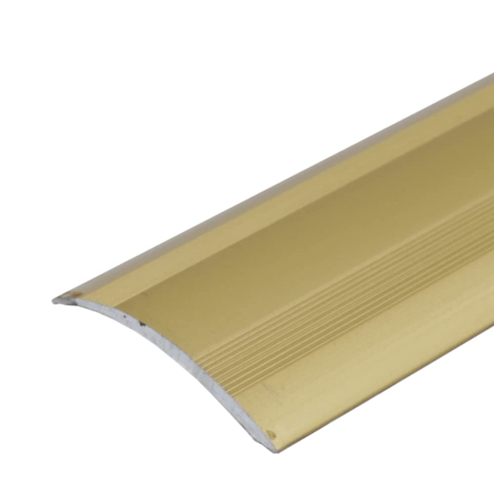 Cayrus Gold A48 41Mm Anodised Aluminium Self Adhesive Door Threshold Ramp Profile - 3.0M