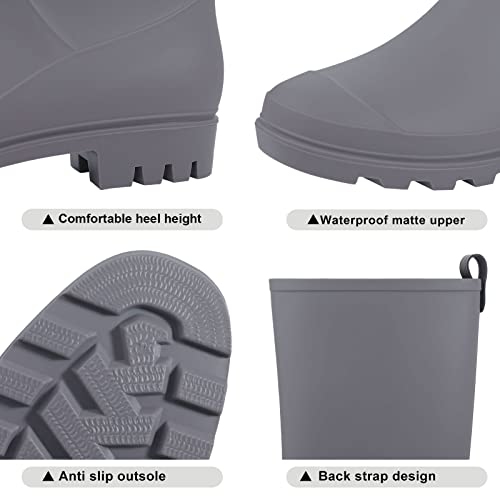 Image of Asgard Women's Tall Rain Boots Waterproof Knee High Rainboots Rubber Wellies