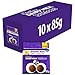 Cadbury Dairy Milk Giant Chocolate Buttons Bag, 85g , Perfect for sharing with friends and family, Pack of 10