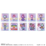 ミルキー☆サブウェイ オーロラPVCステッカー 10個入りセット