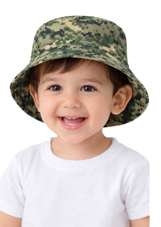 Yanwenx Toddler Sun Hat (6 Months–5 Years) | Army Style Cotton Bucket Cap | Wide Brim UV Protection, Breathable & Foldable... - Review, Price and Buying Guide