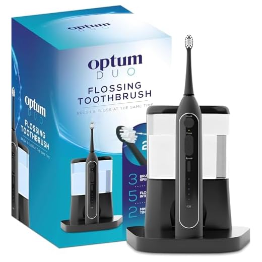 Optum Duo Flossing Toothbrush Combo