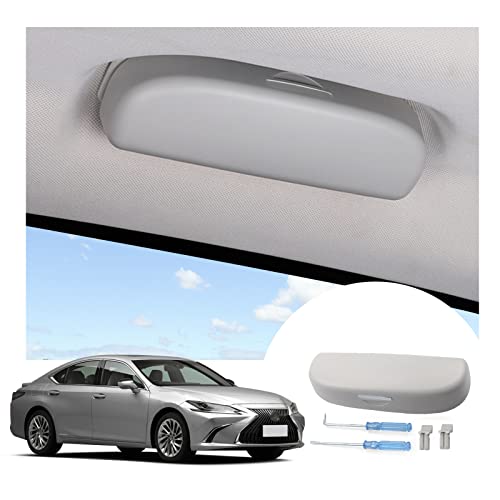 Boîte de rangement organisateur auto pour lunettes Lexus NX UX RX support de soleil gris