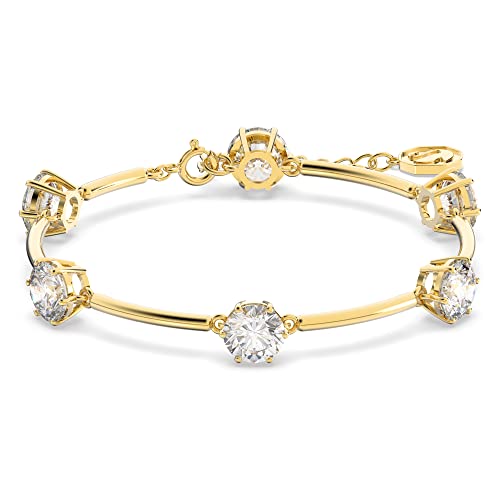 Swarovski Constella Armreif, Vergoldeter Damenarmreif mit Strahlenden...