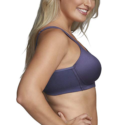 Image of Vanity Fair Women's Wireless Beyond Comfort Bra with Seamless Back (34B-44DD)