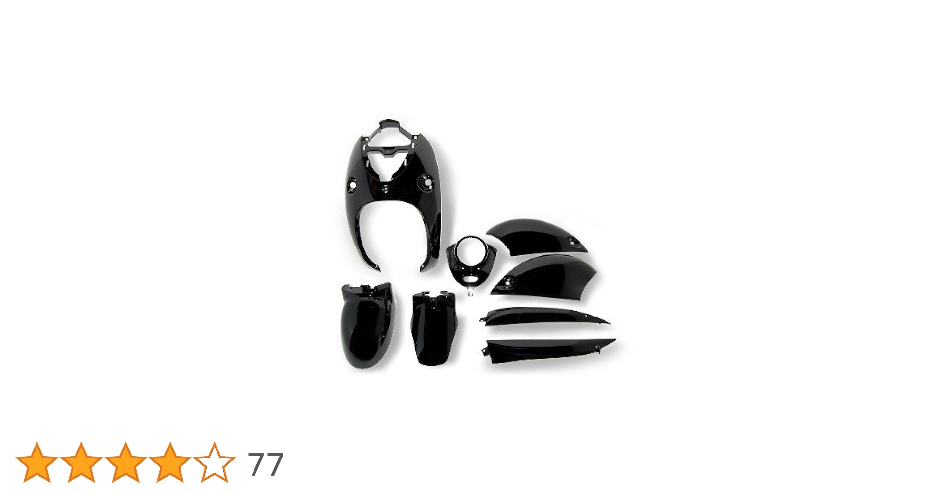4CYCLE VINO 外装8点セット 黒 4CYCLE VINO 外装8点セット 黒 Amazon | バイクパーツセンター