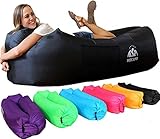 Kajak Aufblasbare Liegesofa-Hängematte - tragbare, wasserdichte und auslaufsichere Konstruktion - ideales Sofa für Camping-Picknick- und Musikfestival im Hinterhof am Seeufer Angeln, Sport im Freien,