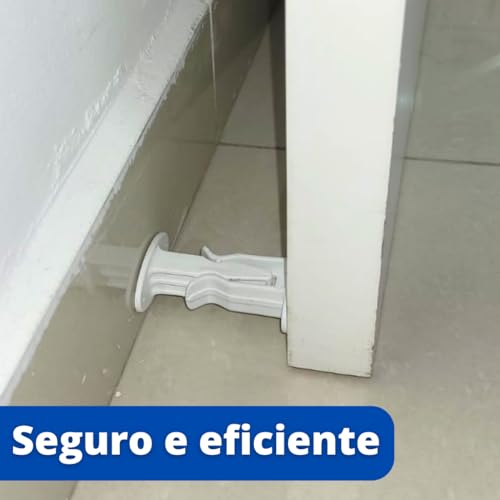 Trava Porta Prático Super Adesivo 1 Unidade Plástico