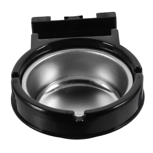 Anneome Portasigari in Acciaio Resistente Posacenere Da Parete Per Fumatori Design Salvaspazio Per Bagno Servizi Igienici Casa Ufficio Hotel