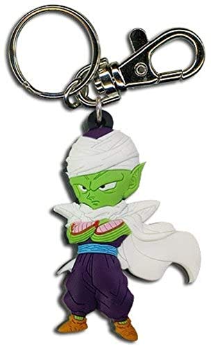 Llavero de PVC de Piccolo Dragon Ball Z perfecto para Decorar tu Mochila de Diario