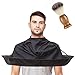 GUSTO Capa de Peluquero para Adultos Delantal de Barbero para Adultos con kit de peine (Black)