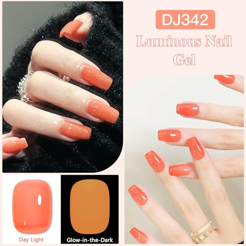 Set de 3 esmaltes de gel que brillan en la oscuridad miniatura 3