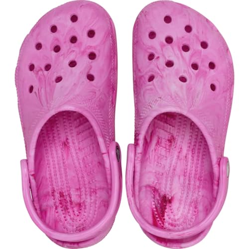 Image of Crocs Unisex Adult Classic Marbled Tie-dye Clogs