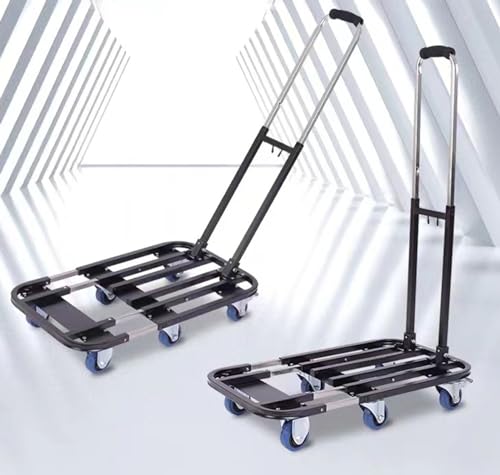 Carretilla plegable con mango telescópico y seis ruedas miniatura 1