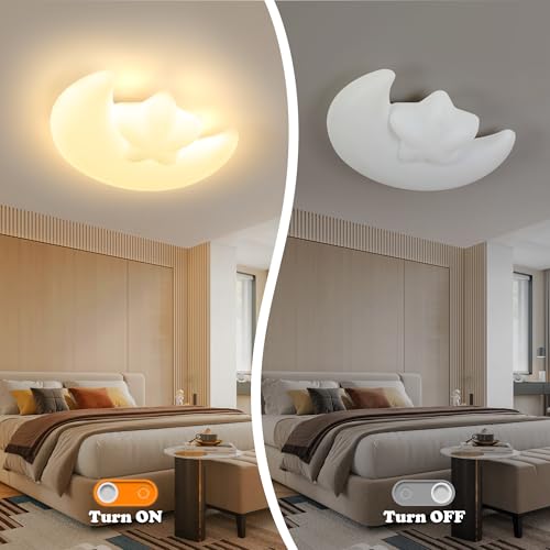 Lampe plafond avec télécommande et variation de lumière 3000k-6000k - 6