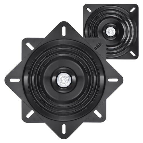 uxcell 2 Pack 10 Inch Bar Stool Swivel Plate Replacement