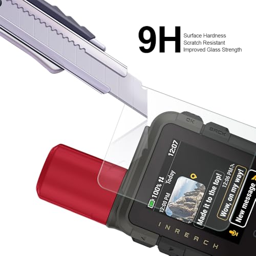 Image of Supershieldz (2 Pack) Designed for Garmin inReach Mini 3 Plus /inReach Mini 3 Tempered Glass Screen Protector, Anti Scratch, Bubble Free
