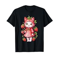 Strawberry Kitten Rain Coat T-Shirt