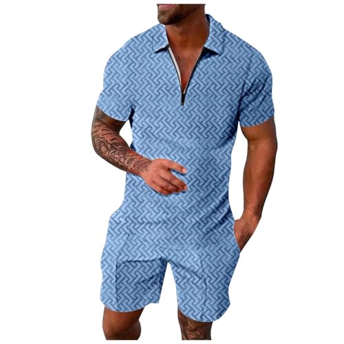 Combinaison d'été pour homme tenue de loisirs idéale pour la plage et les vacances