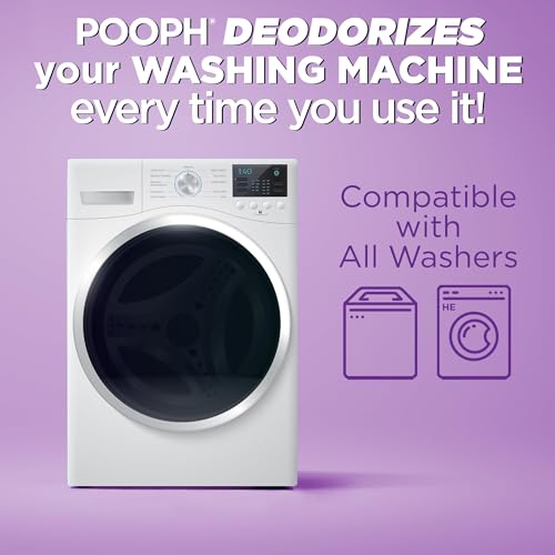 Image of POOPH Laundry - 32oz Bottle (16 Loads) - Eliminates The Toughest Odors in a One Wash - With No Fragrances. Just Add 2oz With Laundry Detergent - No Harsh Chemicals, Safe for People & Pets