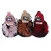 SPYMINNPOO Keychain Fluffy Fur Doll Key Ring Doll Pendant Keychain Fluffy Fur, Puffed Fashionable Sleeping Baby Pendant Lightweight Soft Plush for Handbag Purse (NO.892-19)