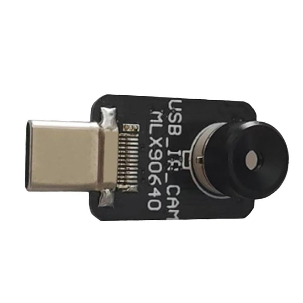 MLX90640 - Telecamera termica per immagini termiche, modulo sensore 32x24, monitoraggio industriale e casa, termometro senza contatto, nero