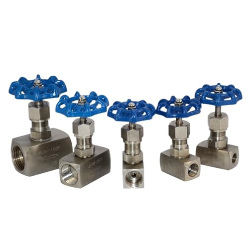 Vanne à pointeau 3/4 BSP inox 304 haute pression régulation débit femelle
