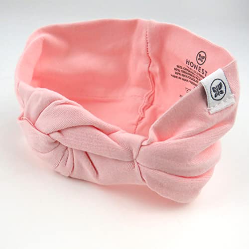 HonestBaby baby-girls Rib Romper and Headband Organic Cotton4