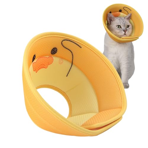 Cone de gato,Cone macio de pescoço de gato com padrão animal bonito | Donut de pescoço de cachorro p