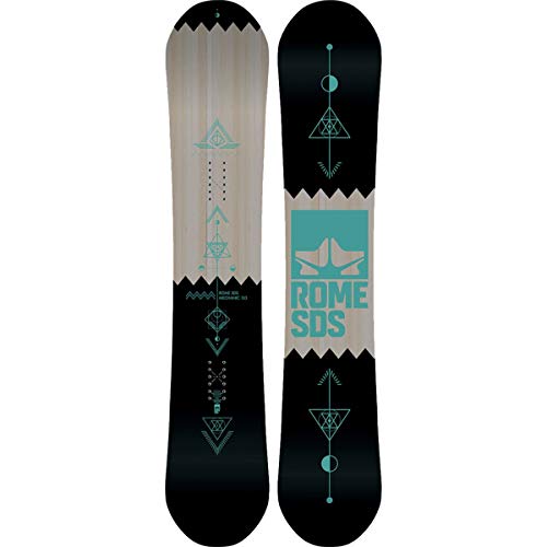 Rome Snowboards Mechanic Snowboard, Black, 153
