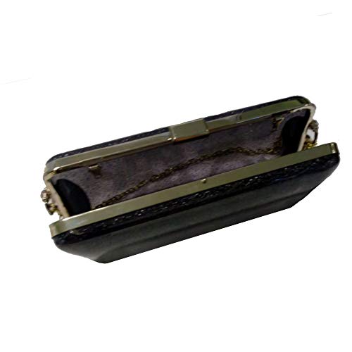 Bolsa clutch cinza