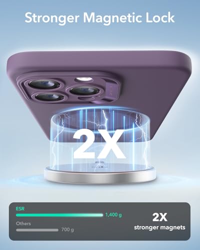 image for ESR for iPhone 14 Pro Max Case with MagSafe, Supports Magnetic Chargin