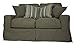 Americana Loveseat - Slip Cover Set Only - Forest Green
