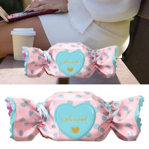 Candy Shaped Crossbody Bag Lightweight Unique Portable Phone Bag for Shopping2