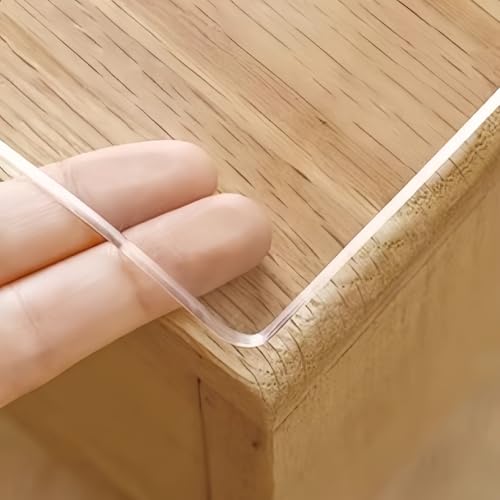 fXN}bg e[uیV[g PVC rj[NX  2mm 3mm 5mm  30cm - 240cm ̃TCY 65°GbWH NA e[uJo[ L H h~ ϔM }bg JX^}CY\( 5mm,1