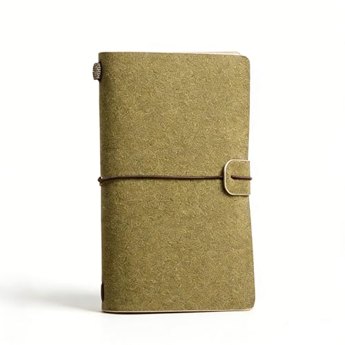 Carnet de voyage en cuir A6 idéal pour vos escapades et l'organisation du travail quotidien