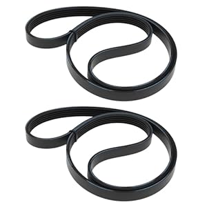 ECSiNG Poly-Rippen-Antriebsriemen 7233066820 0911029120, 864 mm, kompatibel mit Metabo HC 260, 2 Stück