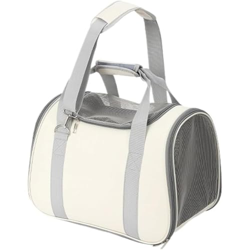 JKJ&ZXZ Pet Carrier Soft Travel Shoulder-Bag and Handbag Cat Travel Bag Cat Bag Washable Mesh Design Wide-Padded Shoulder Strap for under 12lbs Cats and 8 lbs Dogs