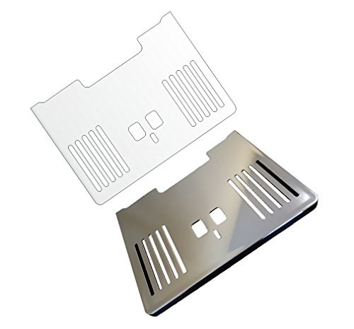 3 x Schutzfolie für DeLonghi PrimaDonna ECAM 656.55.MS Abtropfblech - Tassenablage - Abstellblech - De Longhi