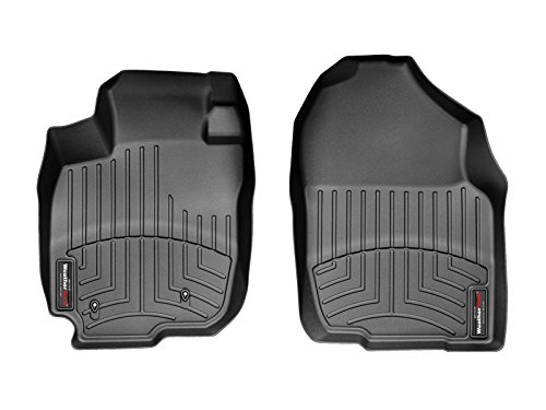 WeatherTech Custom Fit FloorLiners for Toyota RAV4, RAV4, 1st Row (440721), Black